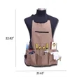 Oxford Cloth Work Apron With Tool Pockets | https://www.bestnamebadges.com