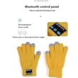 Bluetooth Warm Touch Screen Music Gloves | https://www.bestnamebadges.com