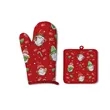 Christmas Heat Resistant Oven Mitts Suitable For Kitchen | https://www.bestnamebadges.com