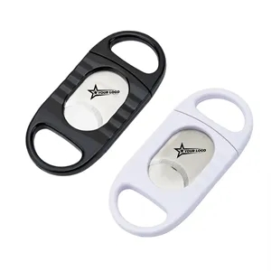 Cigar Cutter Stainless Steel Double Cutting Blade Guillotine