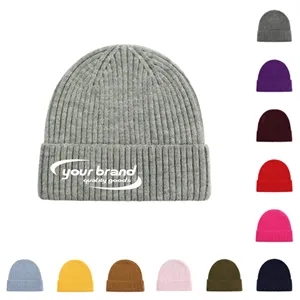 Classic Men's Warm Winter Hat Acrylic Knitted