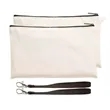 Canvas Multipurpose Cosmetic Pencil Bag | https://www.bestnamebadges.com