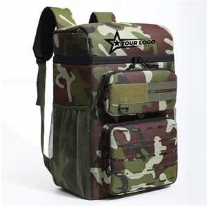 24L Camping Cooler Backpack Insulated Waterproof Lunch Bag