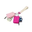 Portable Keychain Wallet Women Detachable Mini Zipper | https://www.bestnamebadges.com