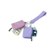 Portable Keychain Wallet Women Detachable Mini Zipper | https://www.bestnamebadges.com