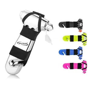 Car Emergency Escape Tool 2in1 Multi-function Safety Hammer