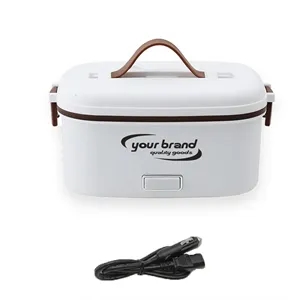 Car Electric Lunch Box 2 in 1 Portable Food Heater