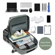 Carry-On Travel Backpack Duffel Bag With Shoe Compartment | https://www.bestnamebadges.com