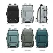 Carry-On Travel Backpack Duffel Bag With Shoe Compartment | https://www.bestnamebadges.com
