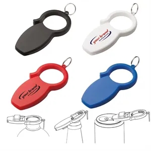 3 in 1 Multifunctiona Flat Bottle Opener With Keychain