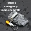 Aluminum Capsule Keychain Pillbox | https://www.bestnamebadges.com