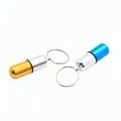 Aluminum Capsule Keychain Pillbox | https://www.bestnamebadges.com