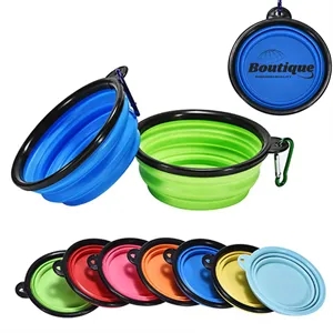 Foldable Travel Pet Bowl Portable Dog Cat Feeding
