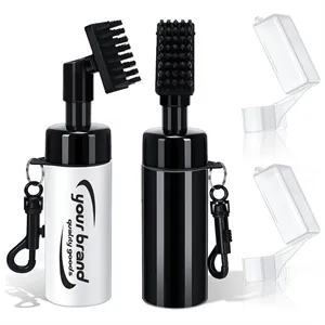 Golf Club Brush Cleaner W/ Water Heavy Duty Retractable Clip
