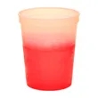 16 oz USA Made Two-Tone Color Changing Stadium Cups BPA Free | https://www.bestnamebadges.com