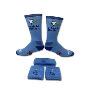 Pickleball Sock, Headband, Wristband Set (Made in USA)