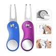 Golf Divot Repair Tool Foldable Switchblade | https://www.bestnamebadges.com