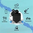 High Fidelity Earplug Sets With Aluminum Case | https://www.bestnamebadges.com