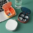 Portable 4-Compartment Pill Box | https://www.bestnamebadges.com