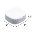 Portable 4-Compartment Pill Box | https://www.bestnamebadges.com