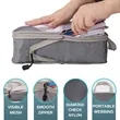 Compressible Foldable Travel Storage Bag Set (4 Pieces) | https://www.bestnamebadges.com