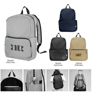 Anywhere rPET Laptop Backpack | https://www.bestnamebadges.com