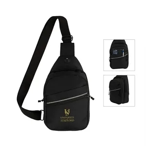 Cresthill Recycled (RPET) Crossbody Sling Bag | https://www.bestnamebadges.com