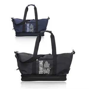 Retro Weekender Duffle Bags | https://www.bestnamebadges.com