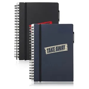 Spiral Notebooks with Elastic Closure | https://www.bestnamebadges.com