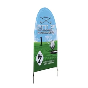 3' W X 5' H Sunrise Lawn Single-Sided Kit