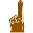 18" Foam Hand | https://www.bestnamebadges.com