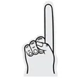 18" Foam Hand | https://www.bestnamebadges.com
