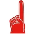 18" Foam Hand | https://www.bestnamebadges.com