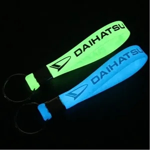 Glow in the Dark Wristband Keychain