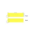 2-Sided Embroidery Luggage Keychain Tag | https://www.bestnamebadges.com