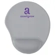 Wave Non-Slip Mouse Pad with Gel Wrist Rest | https://www.bestnamebadges.com