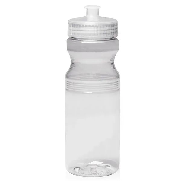 24 oz Poly-Clear Bike Water Bottle