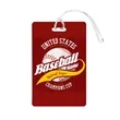 Imprinted Mini Luggage Tag | https://www.bestnamebadges.com