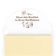 Biodegradable Flower Seeded Sticky Note Pad | https://www.bestnamebadges.com