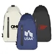Ocean Plastic Sling Bag | https://www.bestnamebadges.com
