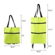 Collapsible Trolley Grocery Shopping Bag Cart | https://www.bestnamebadges.com