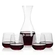 Barham Carafe & Howden Stemless Wine | https://www.bestnamebadges.com