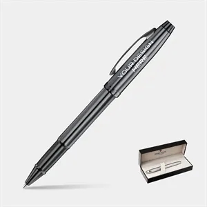 SHEAFFER® 100 Ionic Gunmetal Executive Rollerball Pen | https://www.bestnamebadges.com
