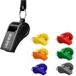 Colorful Emergency Whistle with Lanyard | https://www.bestnamebadges.com