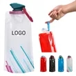 Foldable Water Bottle | https://www.bestnamebadges.com