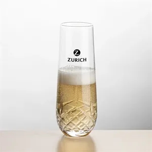 Templeton Stemless Flute - Imprinted | https://www.bestnamebadges.com