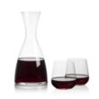Barham Carafe & Howden Stemless Wine | https://www.bestnamebadges.com