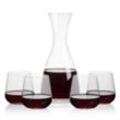 Barham Carafe & Howden Stemless Wine | https://www.bestnamebadges.com