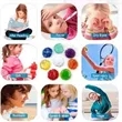 Custom Shapes Round Hot/Cold Reusable Gel Ice Packs | https://www.bestnamebadges.com
