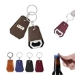 PU Bottle Opener with Key Chain | https://www.bestnamebadges.com